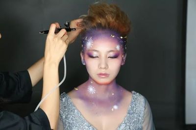 化妆师们的福音 色妆高清喷枪化妆公开课明日开启