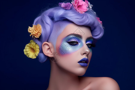 黑人女模特的化妆造型 彰显多元之美与独特魅力